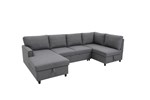 Canape-angle-Louis-chaise-longue-gauche-2-places-fonction-lit-droite-tissu-XC188-5-dark-grey-side-perps-Comodi-sofa