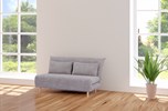 Canape-lit-clic-clac-Ellen-tissu-beige-147cm-FLAIR-Comodi-Sofa