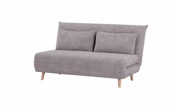 Canape-lit-clic-clac-Ellen-tissu-gris-clair-147cm-Comodi-Sofa