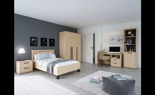 Chambre-enfant-Tessa-decor-bois-chene-sable-Neyt